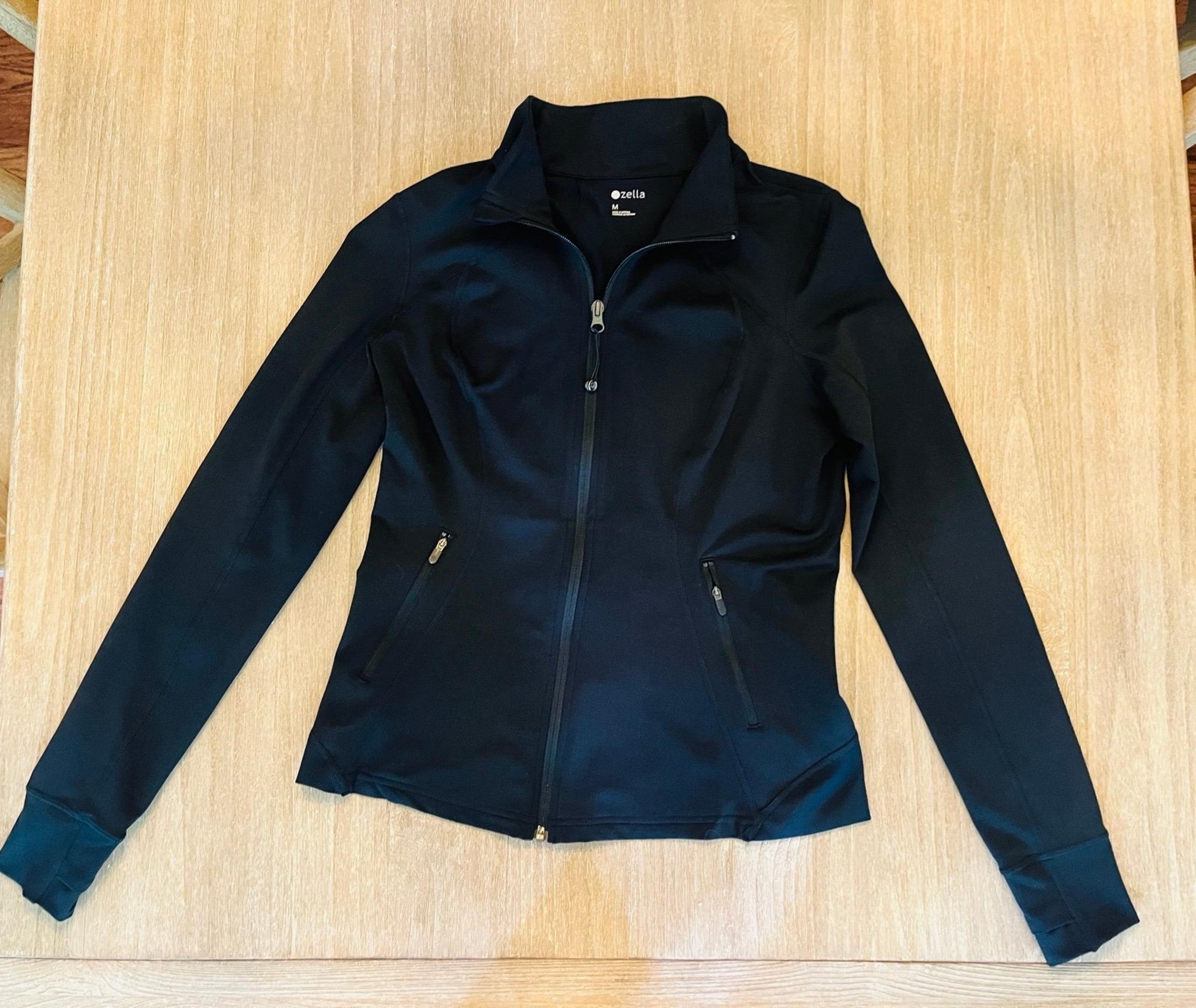 ZELLA Women’s FULL ZIP Active Jacket/Black-Size Medium (8)