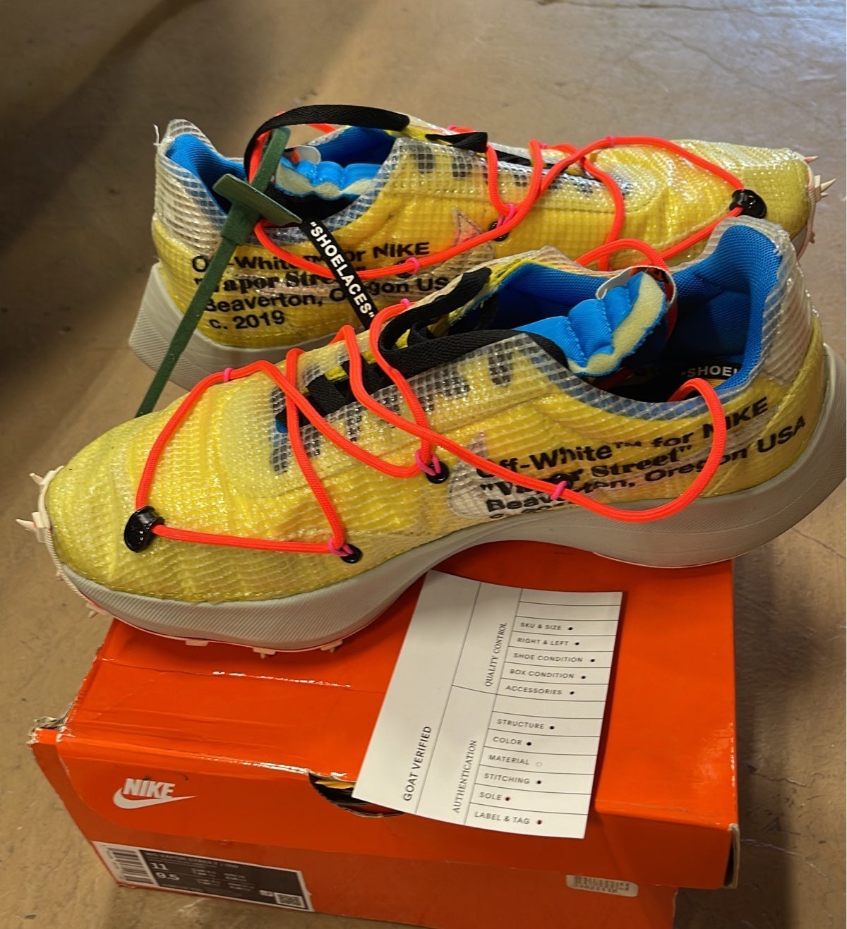 Nike Vapor Street /OW unisex shoes
