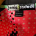 Jamie Sadock Crinkle 1/4 Zip Polo Shirt Face Graphic Stretch Women's Large