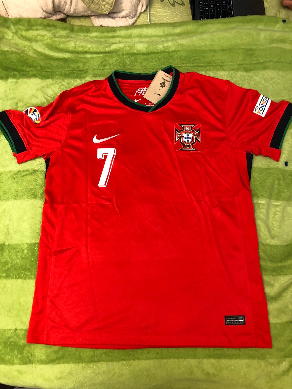 Nike Cristiano Ronaldo Portugal Jersey Euro 2024
