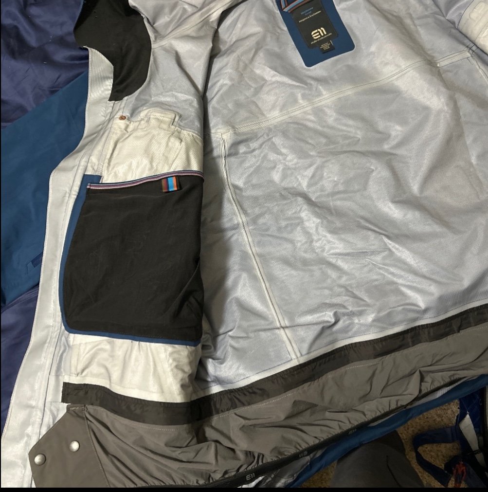 Males State of Elevenate ski jacket RN 147511