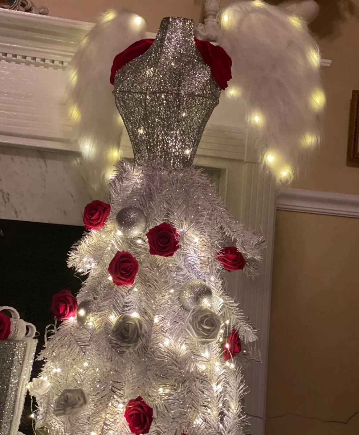 ❤️Christmas Tree NEW in box ANGEL light u