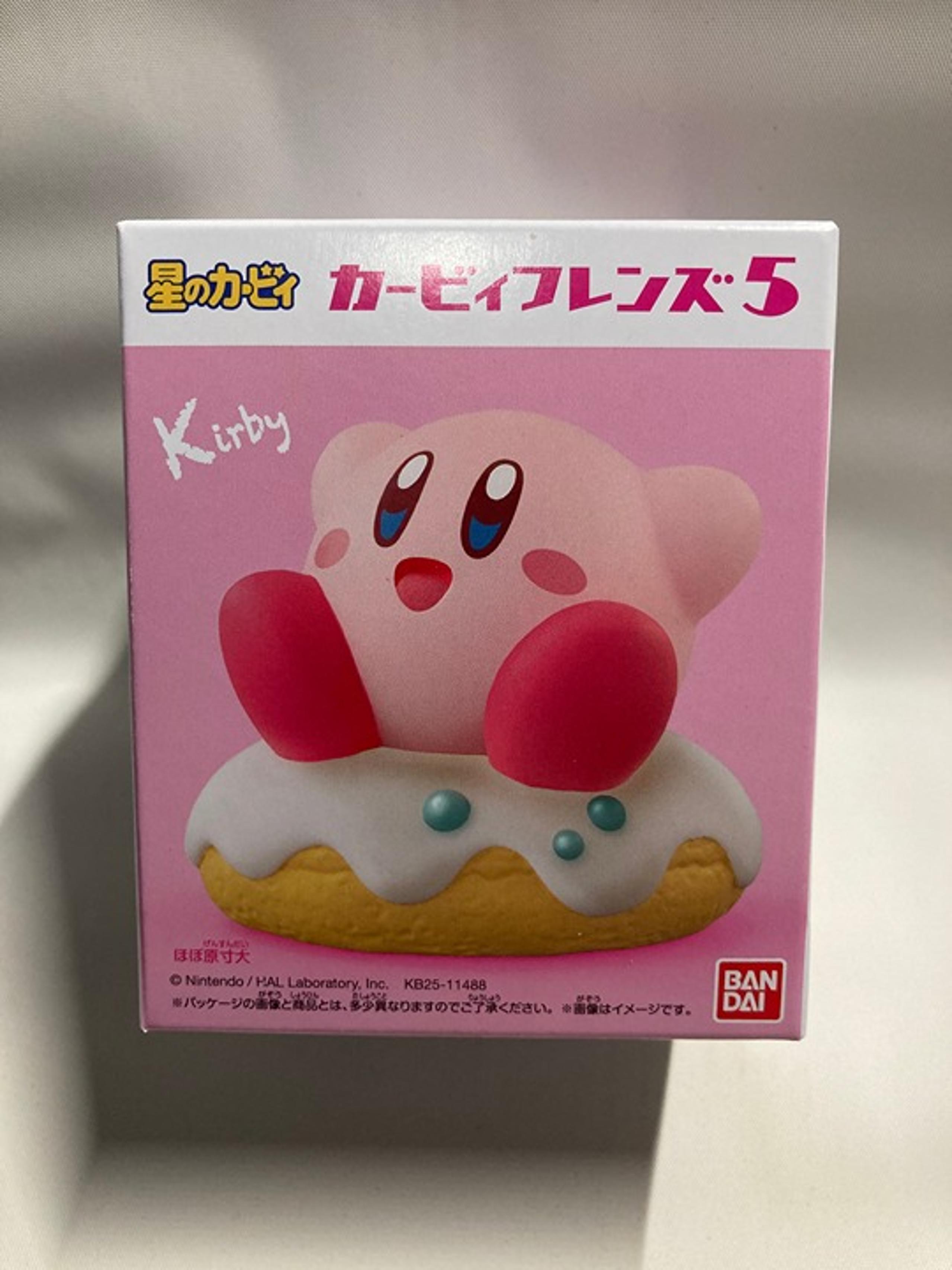 Bandai Kirby Friends Vol 5 #01 Kirby on the Donut 2 Inch Figure