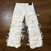 All White Spider-Web Denim
