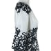 Adrianna Papell Sheath Dress 3/4 Sleeves Cream Black Lace Women’s Size 10