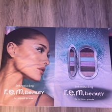 Ariana Grande r.e.m ULTA Promotional Poster
