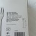 12 cake fork set Silver Color 5 3/4 in by BergHoff
