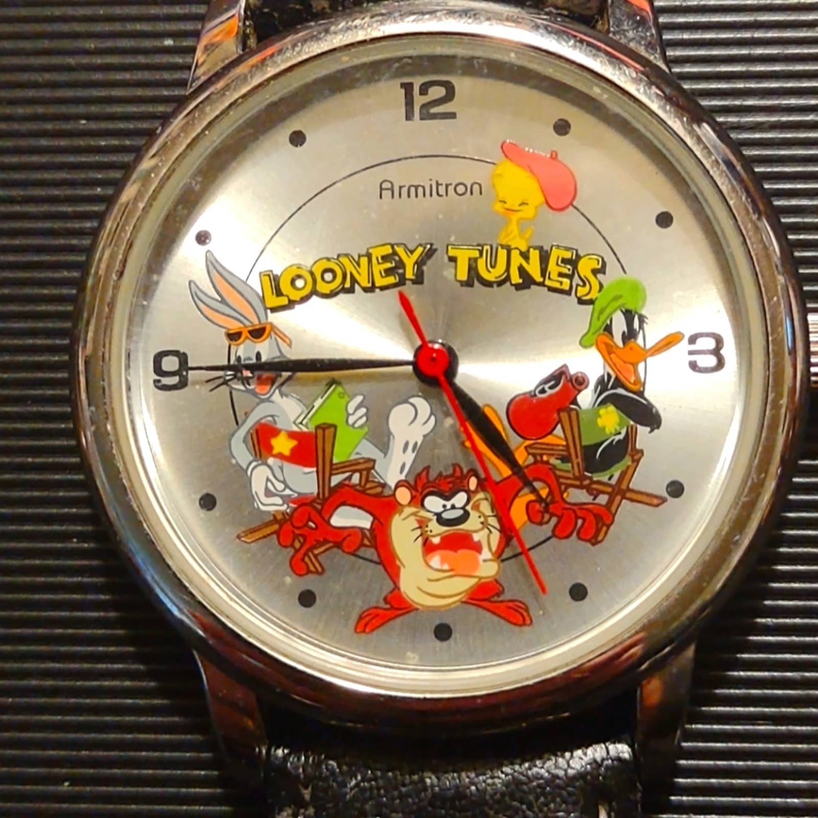Vintage Armstrong Looney Tunes Watch Back in Action Bugs Bunny & Friends Watch