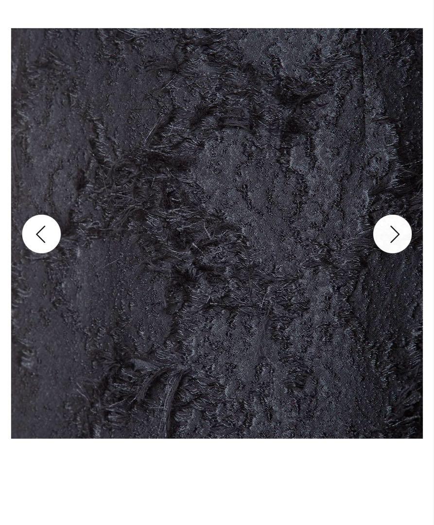 WEB限定お買い得商品の新着アイテム Jacquard chieko+ New Skirt 36 Black スカート