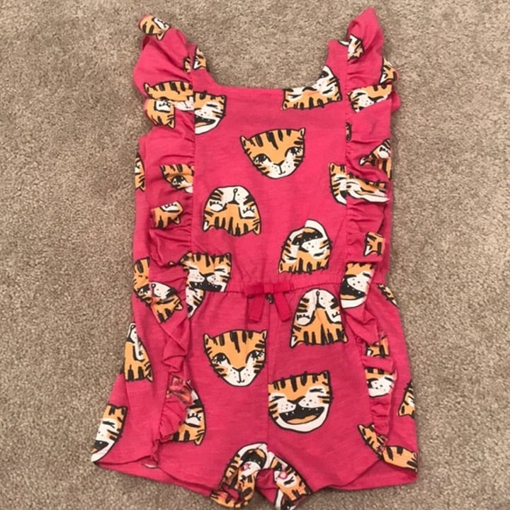 Cat & Jack Tiger Romper (size 2T)