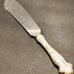 Antique Sterling Silver Fish Serving Knife Stainless Steel Blade Stamp Sterling