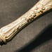 Antique Sterling Silver Fish Serving Knife Stainless Steel Blade Stamp Sterling