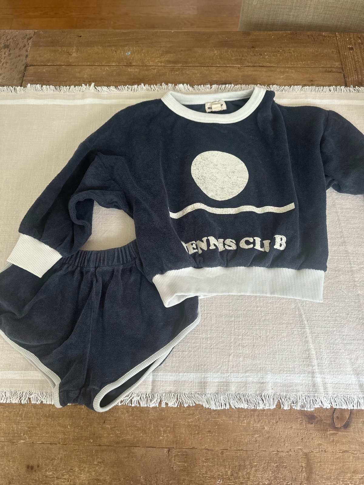 We are kids track suit Terry set
