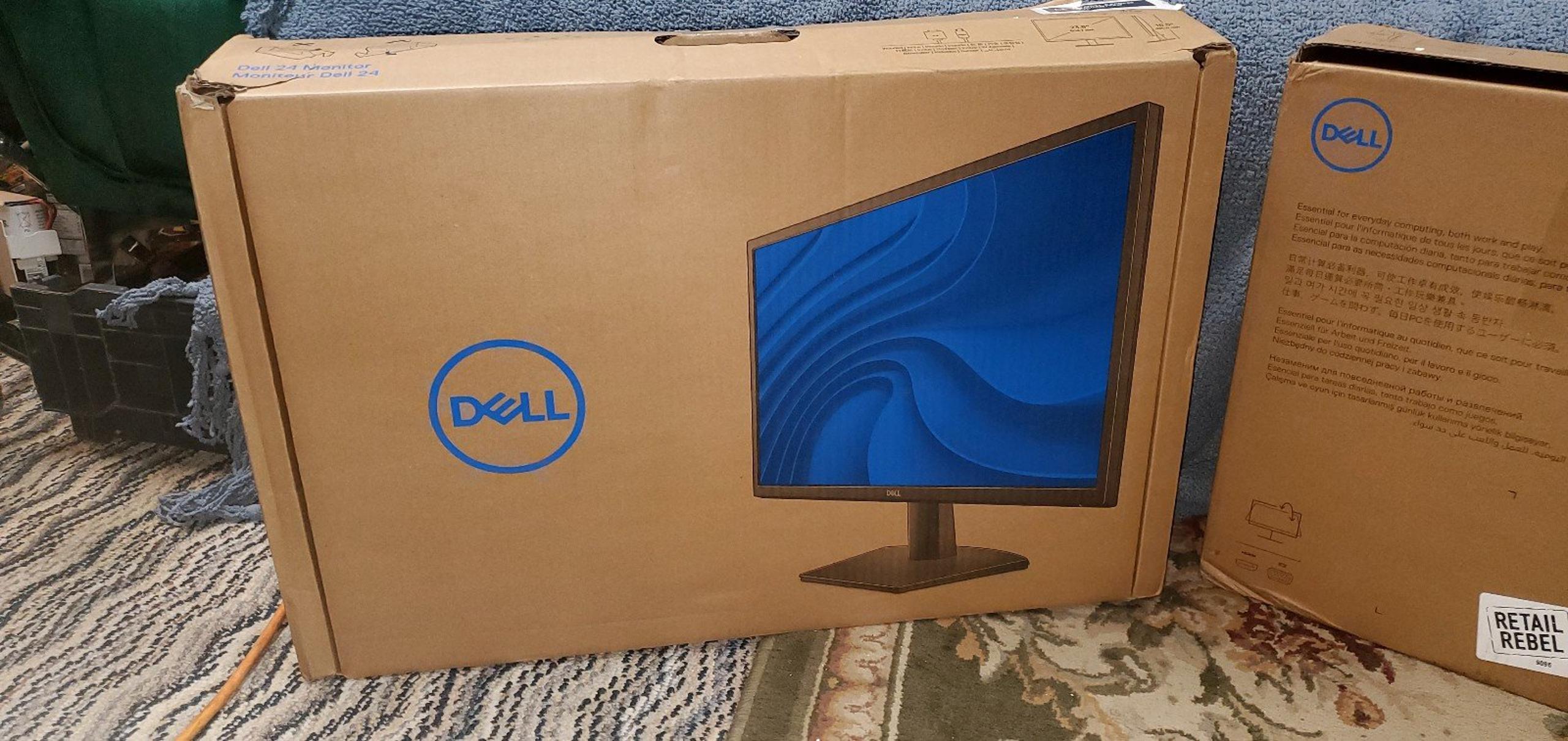 **SOLD**  (2) Dell SE2422H 23.8" Full HD (1920 x 1080) 75Hz LED Monitor