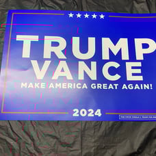 Official Trump “Trump, Vance Make America Great Again” Campaign Poster