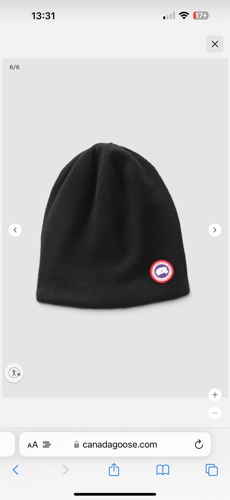 Canada goose hat/ beanie / toque