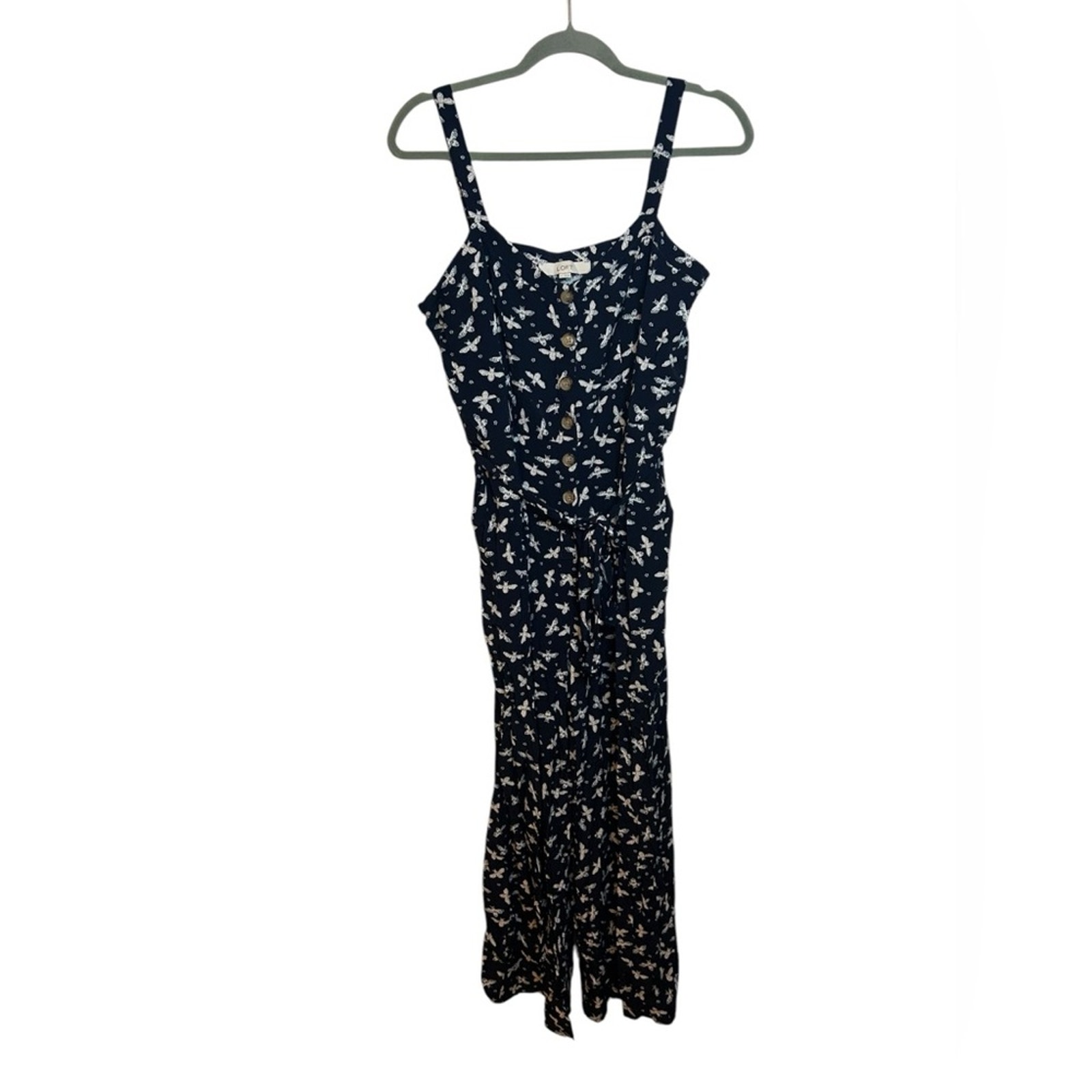 Loft Bee Strappy Jumpsuit
