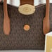 MICHAEL KORS Gabby Small Logo Satchel COLOR BROWN NWT