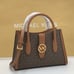 MICHAEL KORS Gabby Small Logo Satchel COLOR BROWN NWT
