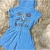 3T Butters Super Soft Summer Short Sleeve Zip-Up Romper, Blue