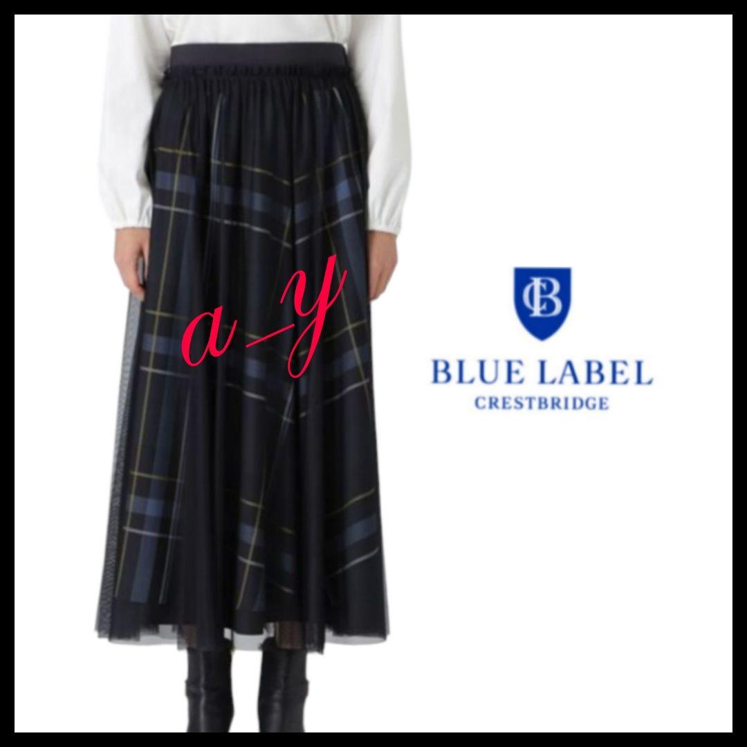 【Tag Included】 Crestbridge Checked Dobby Collar Pen 5-Way Tulle Skirt
