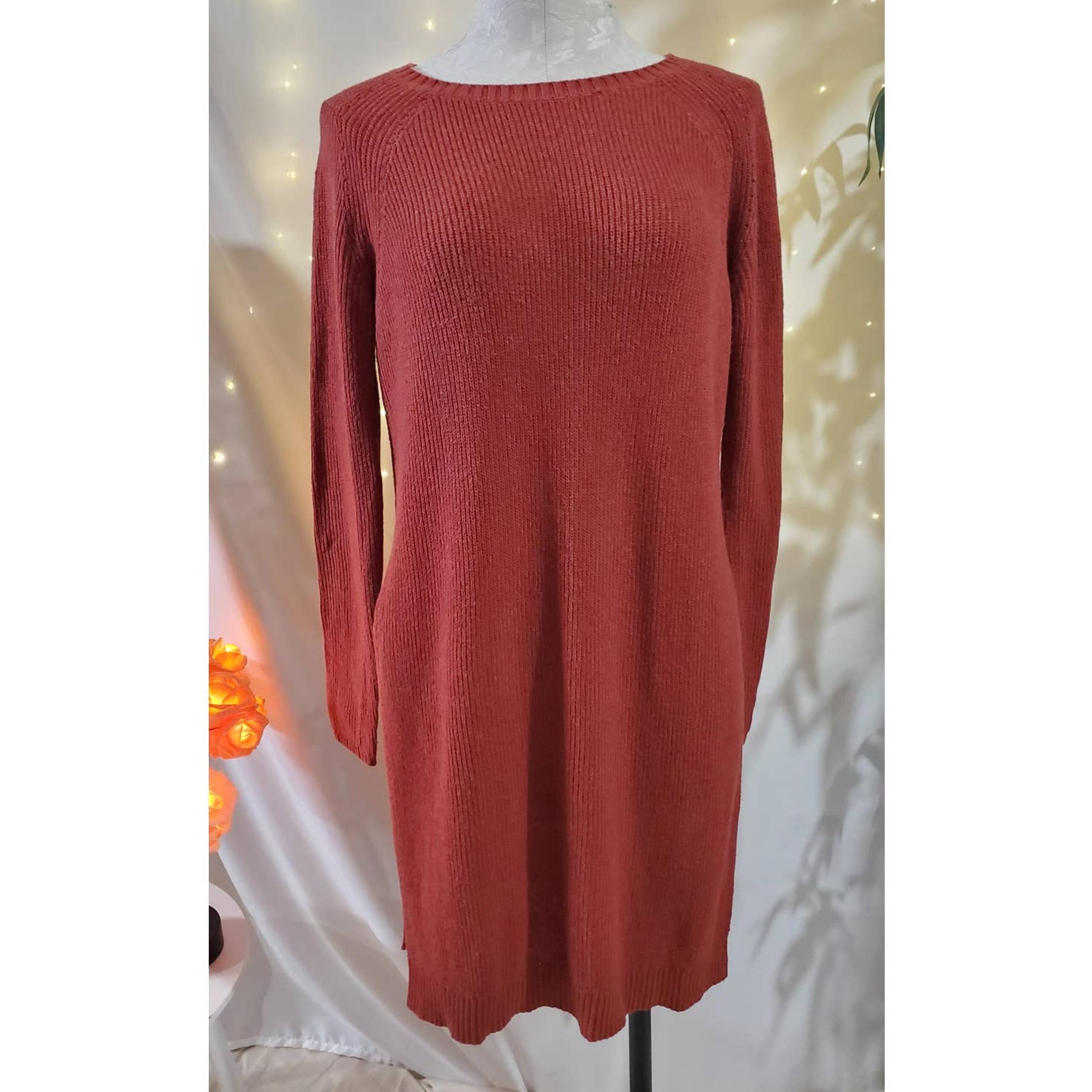 Anthropologie Moth Pasadena Cashmere Blend Long Tunic Sweater Womens Size XS