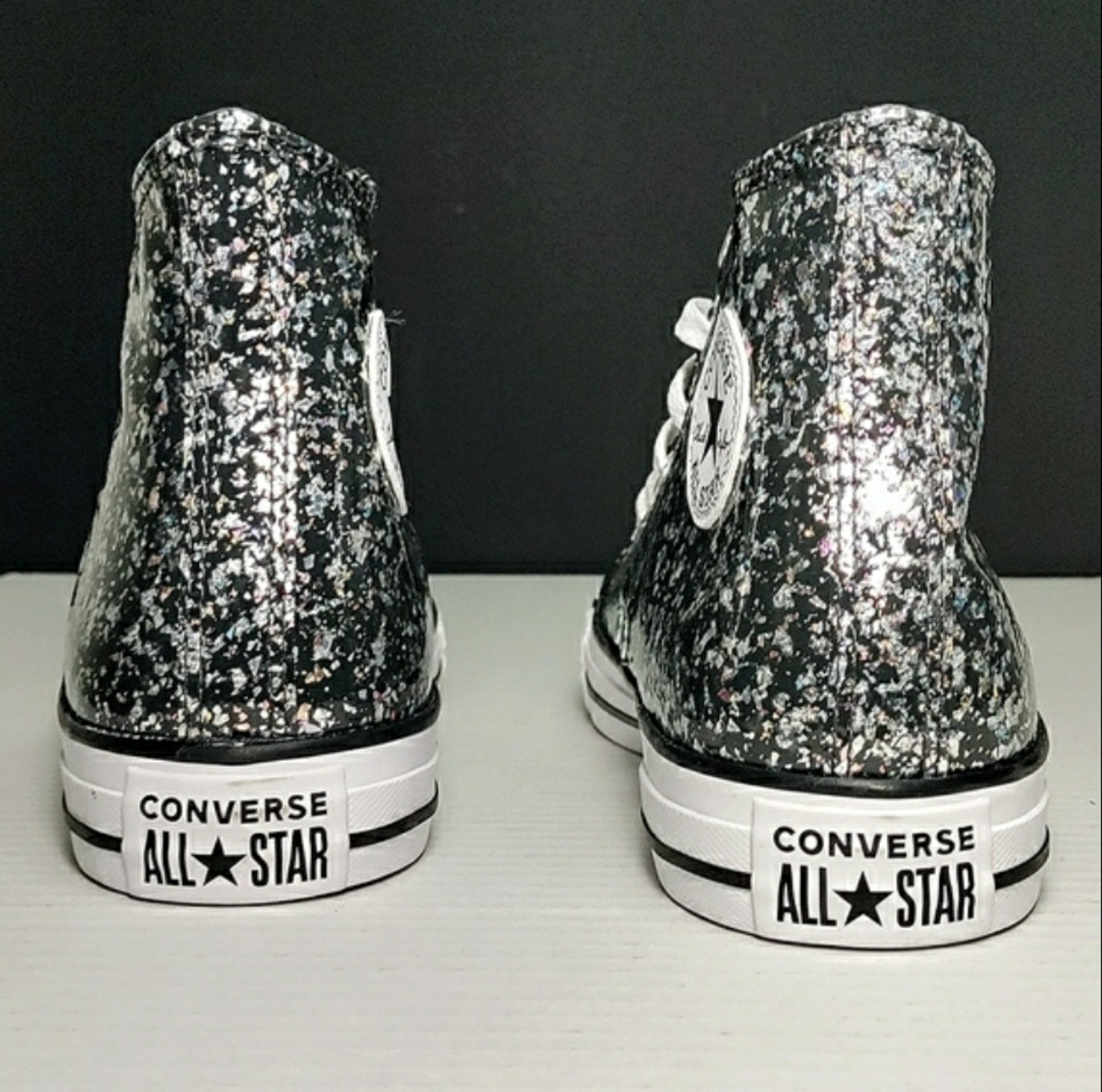 PAIR LOT CONVERSE CHUCK TAYLOR ALL-STAR HIGHTOP SNEAKERS Women's