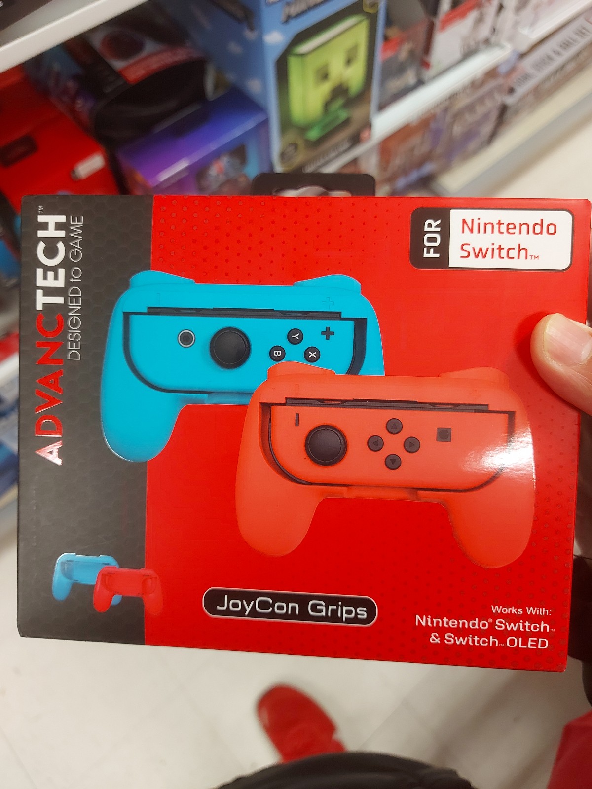 ADVANCTECH Joy-Con Grips for Nintendo Switch
