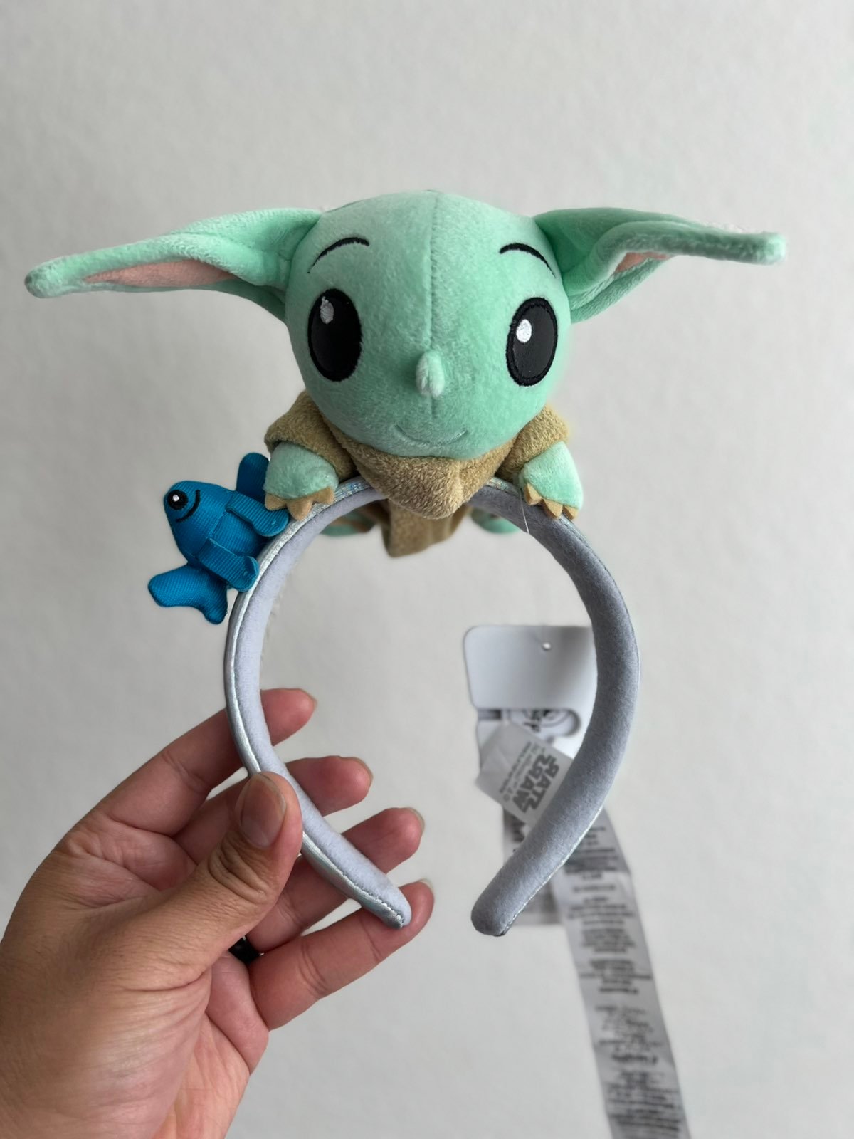 Disney Parks Mandalorian Baby Yoda Grogu headband ears