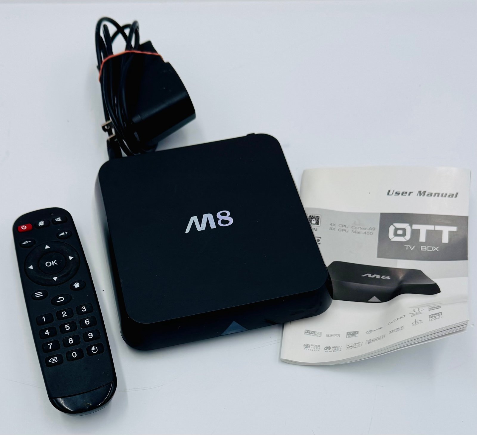 OTT Android TV Box Ultra HD 4K M8 Firmware Android 4.4 TT TV BOX