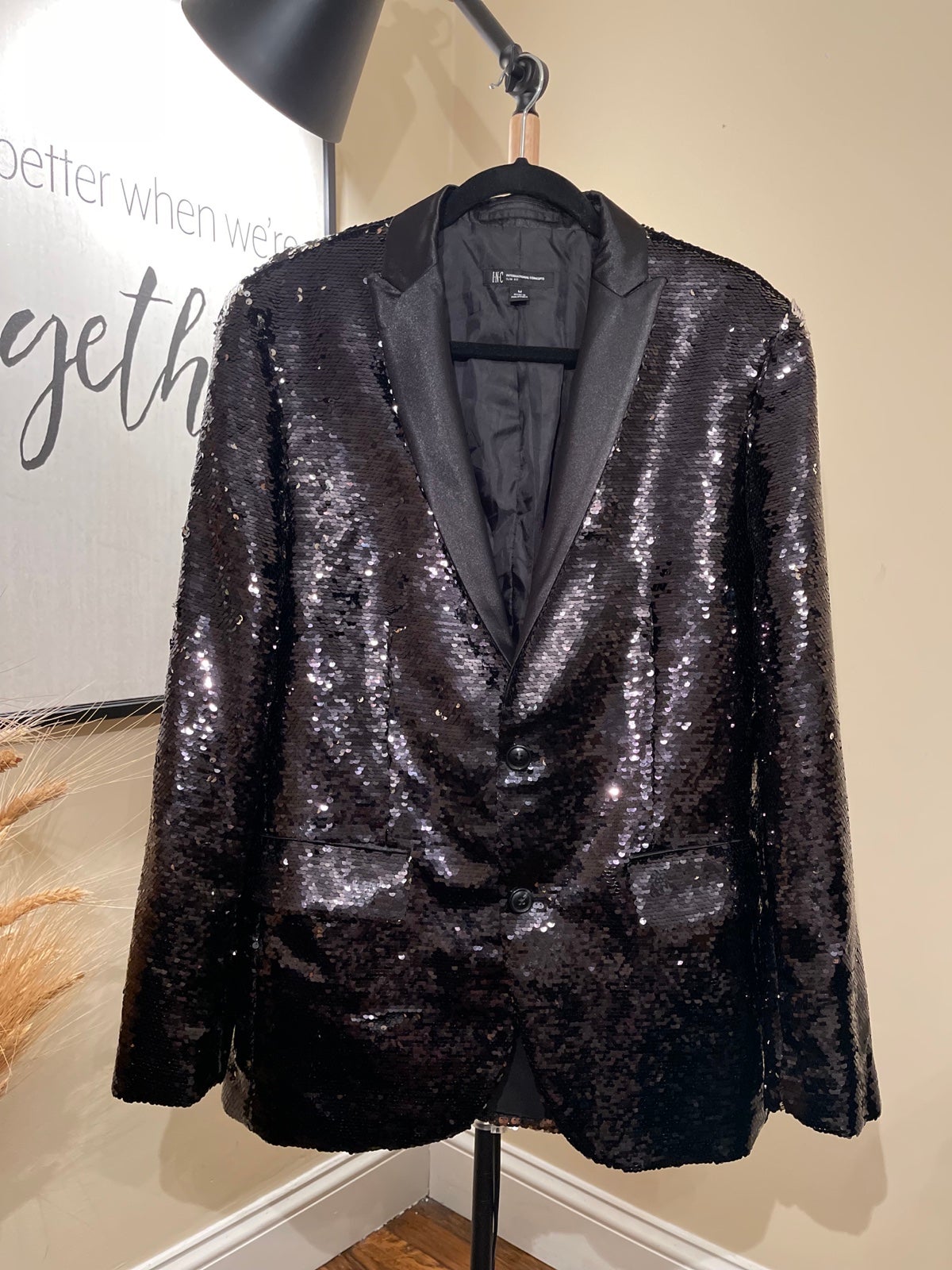 S O L D / NOT FOR SALE ➖ I.N.C International Concepts Sequin Blazer Jacket