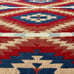Blanket King Southwestern reversible cotton bedding LARGE aztec native