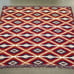 Blanket King Southwestern reversible cotton bedding LARGE aztec native