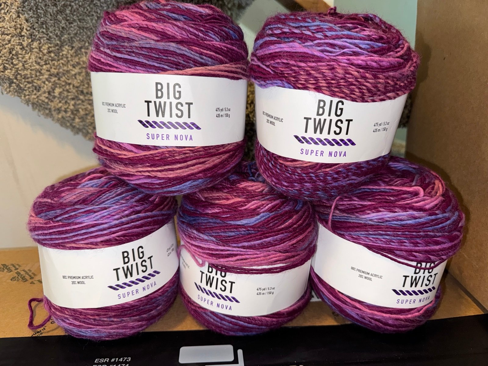 Big twist supernova yarn