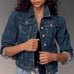 Jean Jacket Anthropologie NEW Pilcro FREE SHIP
