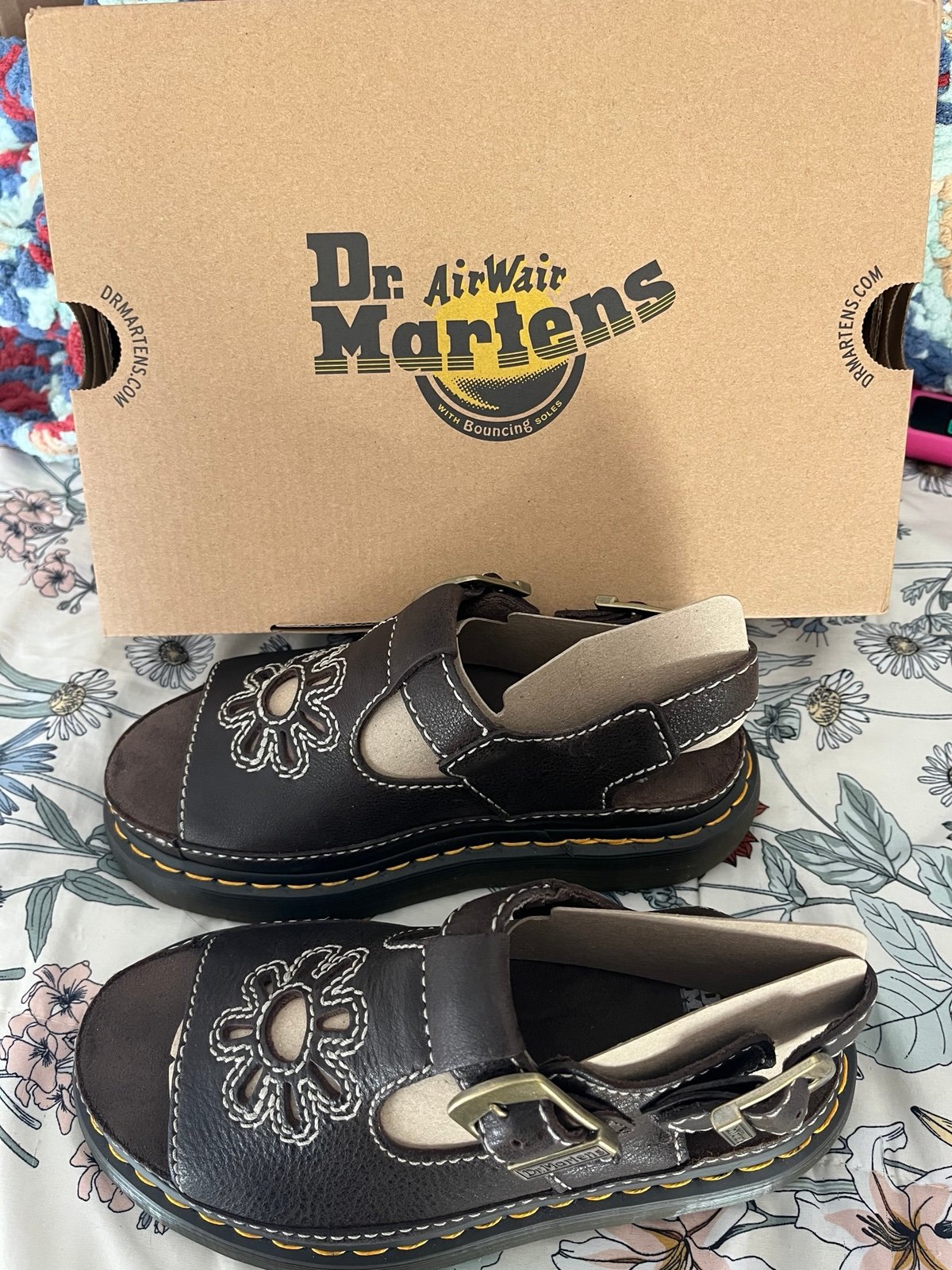 Dr Marten Dunnet Flower Sandal
