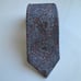 Christian Dior Men's Necktie Blue Paisley Pure All Silk Tie Made In USA