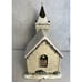 2001 Currier & Ives Christmas Village House SUNDAY WINTER SCENE CHURCH Village