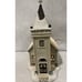 2001 Currier & Ives Christmas Village House SUNDAY WINTER SCENE CHURCH Village