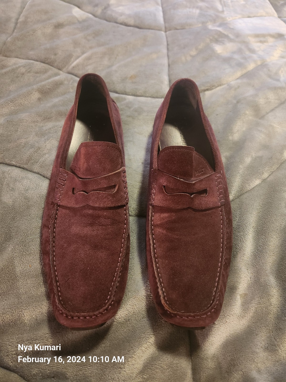 Bally Loafers size 10