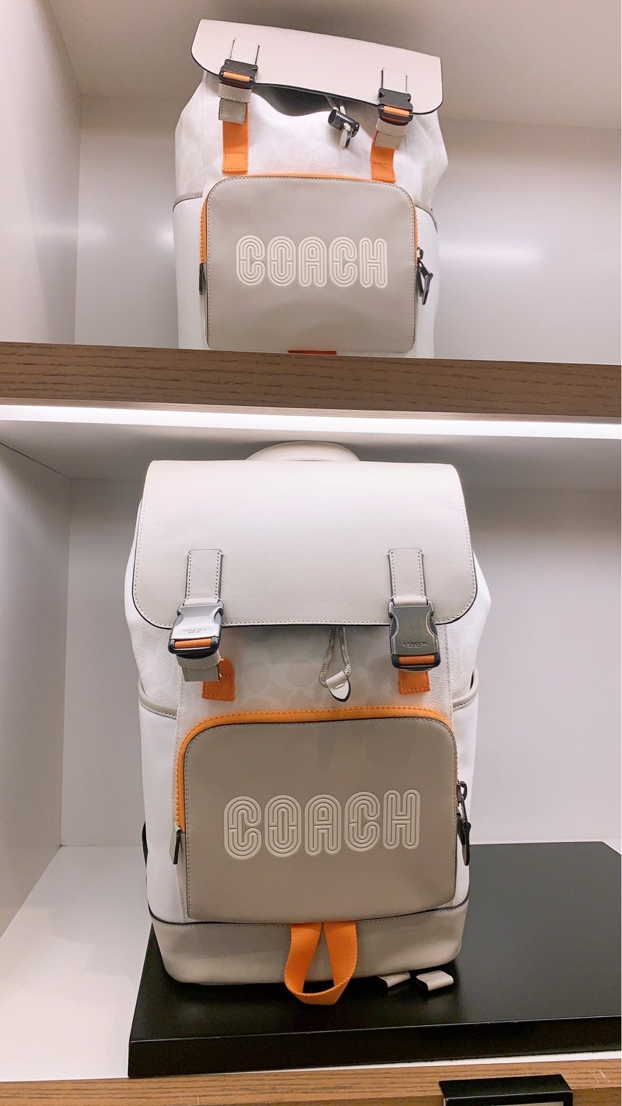 Nwt coach track packpack colorblock