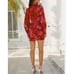 RUNAWAY NWT long sleeve ruched skirt LITSA DRESS PINK size xs or 2