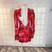 RUNAWAY NWT long sleeve ruched skirt LITSA DRESS PINK size xs or 2