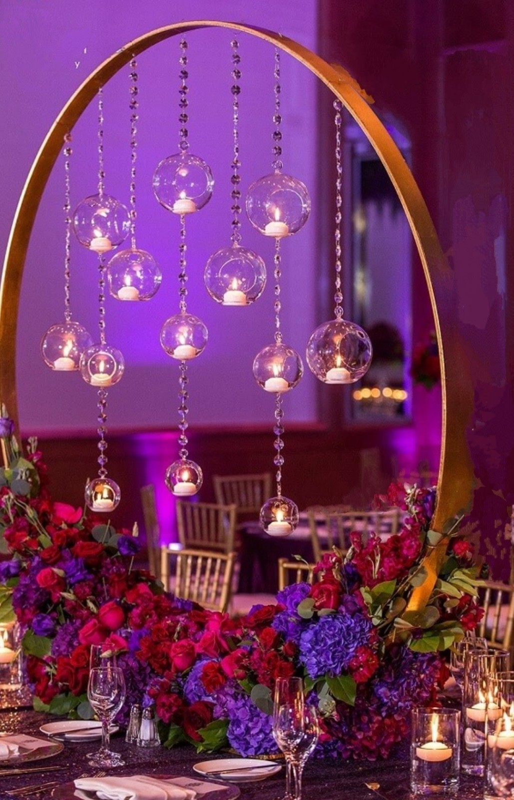BEAUTIFUL CANDLE CENTERPIECE