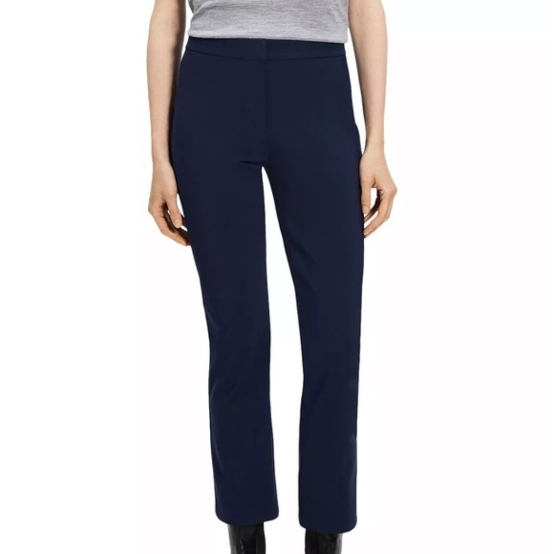 Theory Straight leg stretch pants