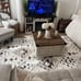 Moroccan Tassel Shag Collection Runner Rug - 2'3 x 6', Ivory & Brown,
