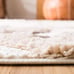 Moroccan Tassel Shag Collection Runner Rug - 2'3 x 6', Ivory & Brown,