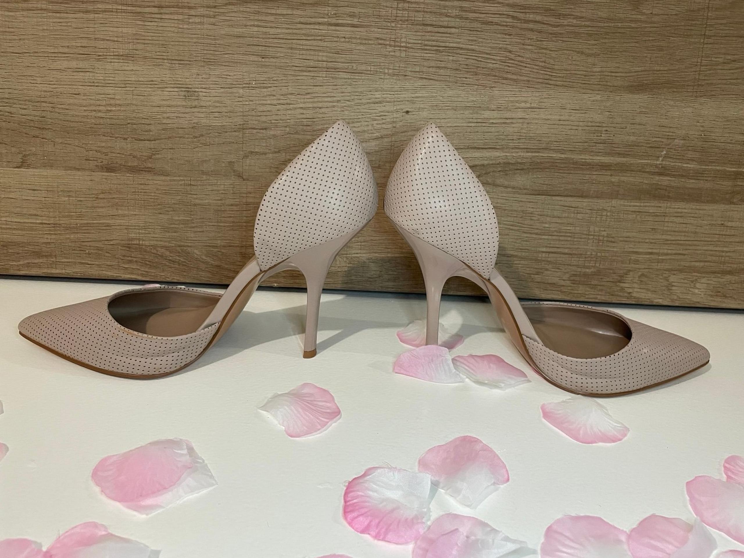 Shoes Hills Mix No. 6 Dawnira Stiletto Pump Women’s Size 8 1/2 in Beige
