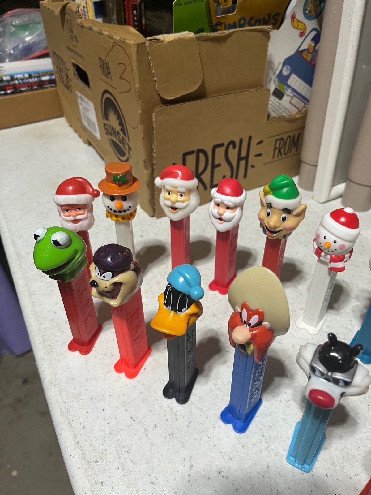 47 shops various themed pez dispensers