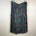 Vintage Requirements Womens MERMAID Skirt Size L Teal Green FAIRY GRUNGE Flowy